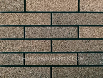 آجر نسوز نما رستیک شاموتی رندوم