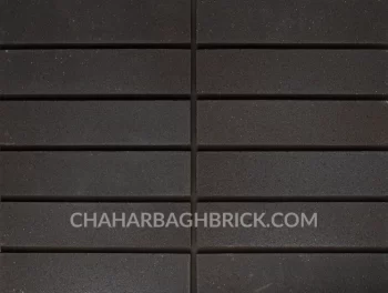 آجر نسوز نما مشکی روشن
